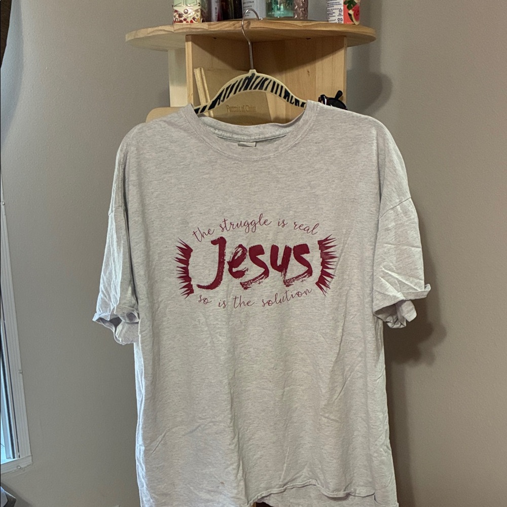 Gildan Heavy Cotton Gray T-Shirt